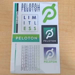 Peloton stickers - 3 sheets
